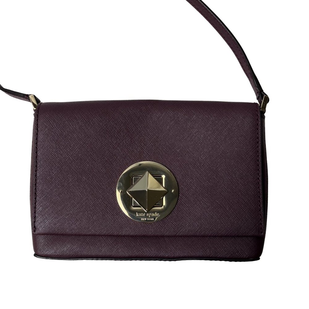 Kate Spade Newbury Lane Sally Crossbody – Plum